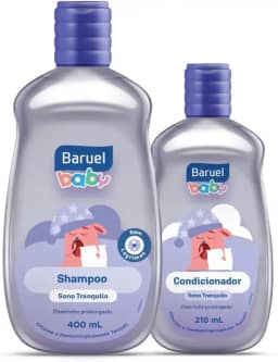 Kit Sono Shampoo + Condicionador Baruel Baby 400Ml+210Ml
