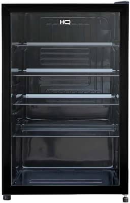 Frigobar Expositor Vertical HQ Vidro Duplo 130 Litros Preto HQ-130FBPVL (127V)