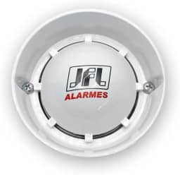 Sirene Para Alarme PIEZOELÉTRICA JFL 115 Db Branca 12 Volts
