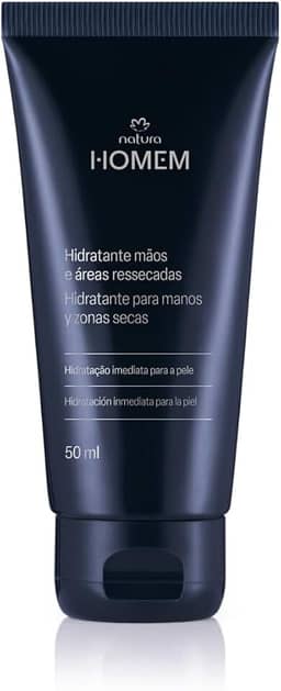 NATURA HOMEM HIDRATANTE PARA MAOS E AREAS RESSECADAS 50ml