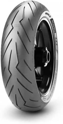 Pneu Traseiro Para Moto Pirelli Aro 13 130/70-13M/C 63P Diablo Rosso Scooter