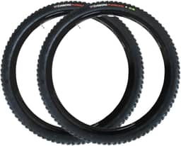 Par De Pneu Bicicleta Bike Aro 29 Cinborg Parrudo Hd Cravado - Com Camaras Bico Grosso