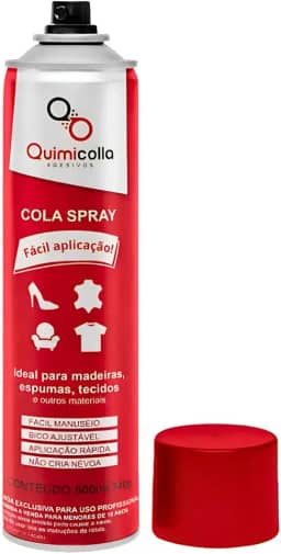 Cola Spray 340g Tapeceiro Madeira Espuma Acústica E Tecido