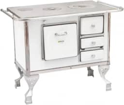 Fogão A Lenha Maestro Nº1 Saida a Esquerda Branco