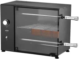 Churrasqueira a Gás Rotativa Apartamento Arke Duetto 2 Espetos + Grelha Gás Glp 220v