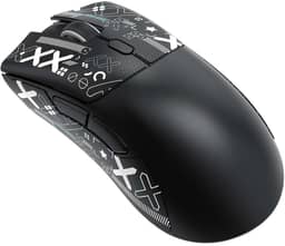 Mouse Gamer ATTACK SHARK R1 Sem Fio 18000 DPI Sensor PAW3311 RGB Recarregável – Alta Precisão e Design Ergonômico (Preto)