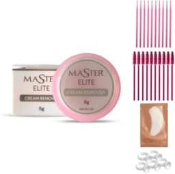 Creme Removedor Cola Master Elite Morango 5g Extensão Cílios
