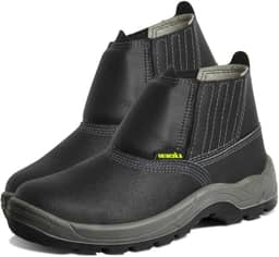 Botina Bota EPI para trabalho Unissex - L102PVC Lider com Bico de PVC e solado Duplo (44)