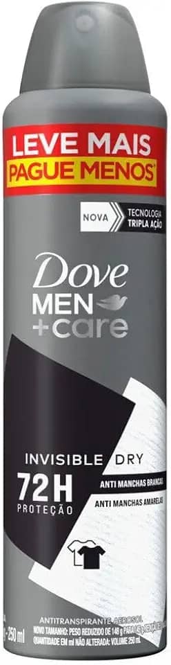 Dove Antitranspirante Aerosol Men+Care Invisible Dry 250 ml