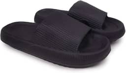Sandalia Ortopedica Fly Feet Nuvem, Ortho Pauher, Preto, 42/43
