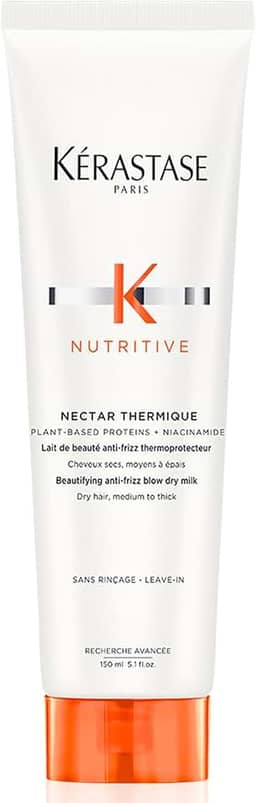 Kérastase Nutritive Nectar Thermique, Leave-In Protetor Térmico Anti Ressecamento com Proteínas Vegetais e Niacinamida para Cabelos Médios a Grossos,150ml