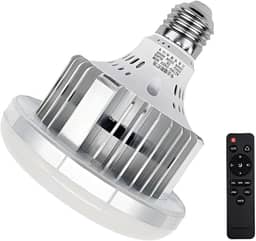Lâmpada Alta Potência 50W E27 Softbox Bivolt Controle Remoto