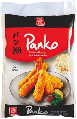 Farinha Panko Flocada Alfa 200g