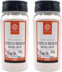 Kit 2X: Extrato de Baunilha em Pó Natural Good4me 80g