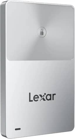 Lexar TouchLock SSD portátil 512 GB com criptografia NFC de um toque, unidades externas de estado sólido USB 3.2 Gen2, suporte magnético para telefone SSD para iPhone 17/16, tablet, PC