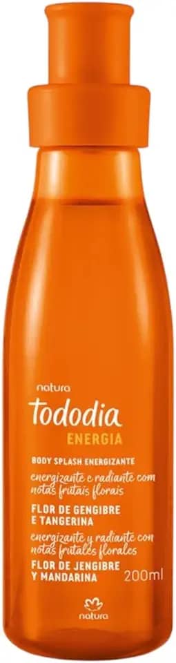 Body Splash TodoDia Flor de Gengibre e Tangerina 200ml