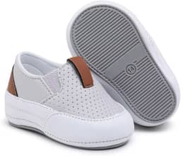 Sapato Tênis De Bebê Infantil Primeiros Passos Casual Para Batizado