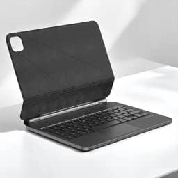 WIWU Magic MK-033 Case Teclado para iPad 10.9' (10ª Geração) – Capa Magnética Protetora, Ângulos Ajustáveis, Teclas Confortáveis, Design Moderno Premium Preto para Trabalho e Estudo