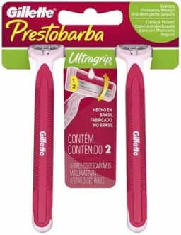Apar Presto Ug Movel Fem Sm, Gillette Prestobarba, Gillette