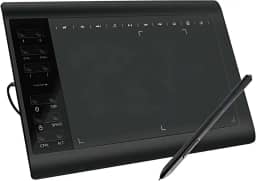 Mesa Digitalizadora Portátil Tela 11,6' Alta Resolução 5080 LPI Caneta Sensível ao Toque 8192 Níveis Compatível com Windows, Android ou MAC Ilustração e Edição para Desenhistas e Designers Gráficos