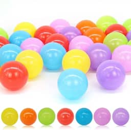 beplace kids - 100 Bolinhas Coloridas para Piscina - Não Amassa | BPA Free