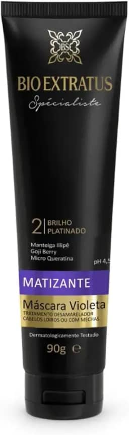 MASCARA BIO EXTRATUS SPECIALISTE MATIZANTE VIOLETA 90G