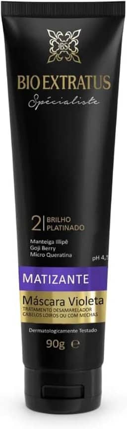 MASCARA BIO EXTRATUS SPECIALISTE MATIZANTE VIOLETA 90G
