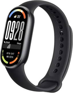 Relógio Mi Band 10 smart-band 10 (GLOBAL) (PORTUGUÊS) Pulseira Inteligente, Tela AMOLED 1,72, Relógio inteligente, Fitness, Pulseira Impermeável, 150 Modos Esportivos (PRETO)