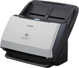 Scanner Canon DR-M160II, Mesa, Duplex, ADF Automático, USB, Alta Performance, Bivolt, Preto e Branco