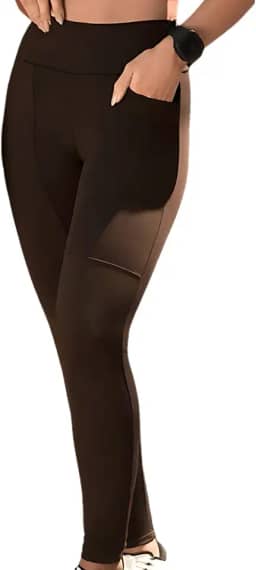 Legging Academia Com Bolso Zero Transparência Selene Fitness