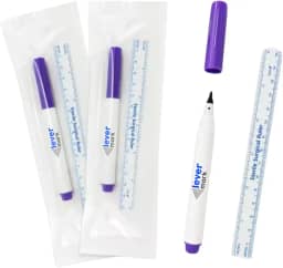 1 Caneta de Marcação Cirúrgica com Régua, Marcador Para Pele Profissional