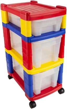 Gaveteiro Colorido Infantil Tritec Plásticos