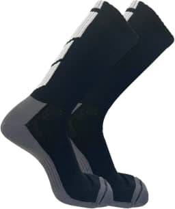 Meia Ciclismo Up Esportivas Cano Longo Microfibra Masculina (BR, Numérico, 40, 46, Regular, Regular, Preto)