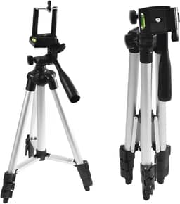 Tripé Profissional Universal Para Celular e Câmera 1,3M Com Bolsa De Transporte Tripod Pedestal Com Regulagem Com Termo de Garantia 9 Meses