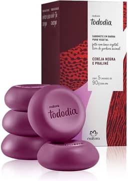 Natura Tododia Sabonete Cereja Negra e Praliné