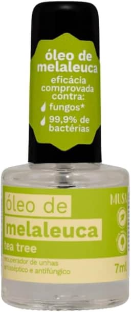 ÓLEO DE MELALEUCA TRATAMENTO ANTIFUNGICO E RECUPERADOR DE UNHAS DANIFICADAS 7ML