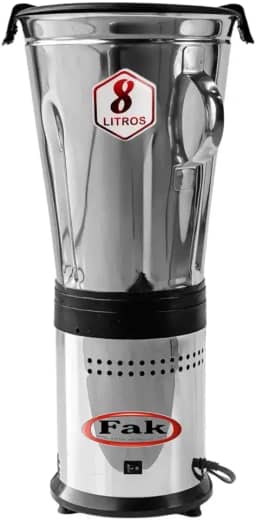 Liquidificador FAK Baixa Rotação 8 Litros 127v
