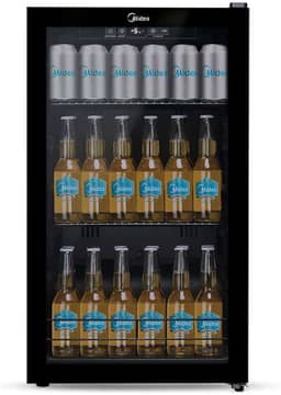 Cervejeira, Flex, 96L, Preto, 220v, Midea, BCA10P2