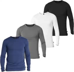 Kit 4 Camisa Longa Térmica Proteção Solar 50+ Tecido Uv Gelado Dry