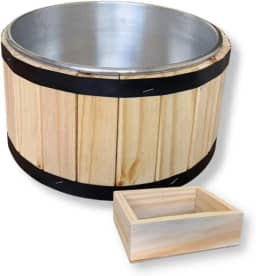 Tina Escalda Spa de Pés Bacia de Pedicure Unhas Balde Pinus Ofurô Relaxamento de Pé