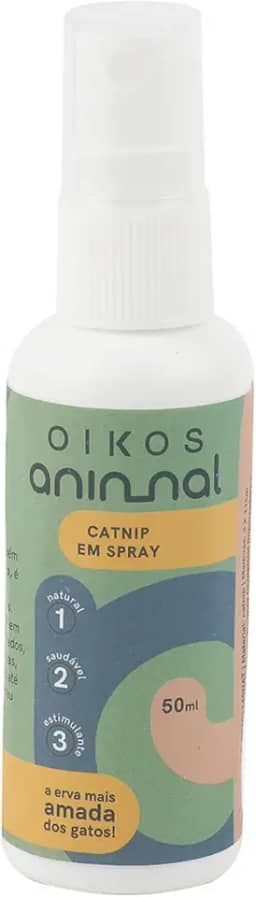 Catnip em Spray para Gatos - Oikos Animal