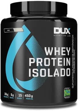 Whey Protein Isolado Coco Pote 450g – Contribui para os Resultados e Auxilia a Recuperação Muscular – Dux Human Health
