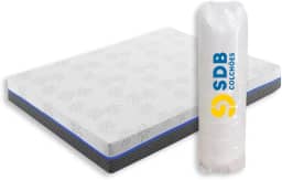 Colchão Casal De Molas Ensacadas 138x188x20cm D33 SDB Colchões (Azul)