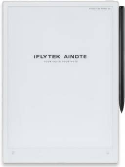 iflytek AINOTE 2 com caneta Stylus, tablet de 27.1 cm 64G AI para anotações, tablet de papel para escrita, caderno digital suporta transcrição de voz para texto de IA, bate-papo em vários idiomas para