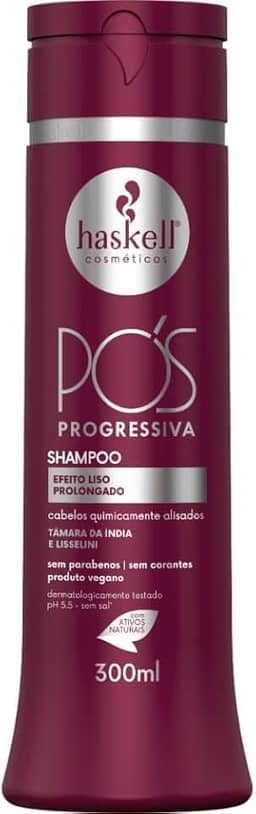 Haskell Shampoo Pós Progressiva 300 Ml