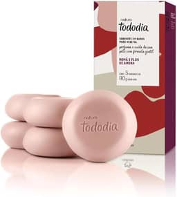 Sabonete em Barra Puro Vegetal Tododia Romã e Flor de Amora