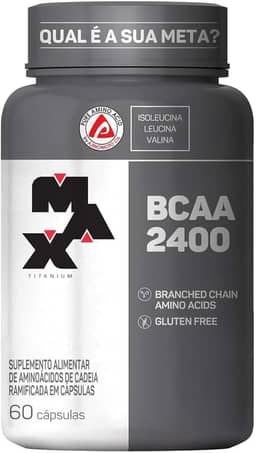Max Titanium Bcaa 2400 - 60 Cápsulas -