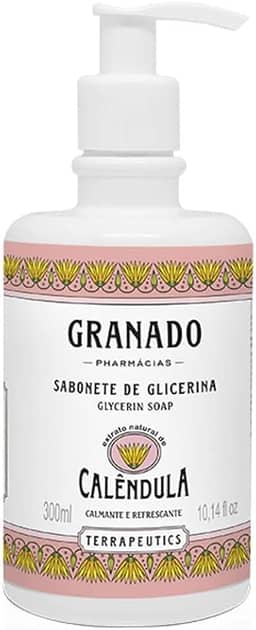 Granado Sabonete Líquido Terrapeutics, Calêndula, Rosa Claro, 300ml