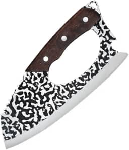 Cutelo lnox Profissional Cabo King Artesanal Churrasco Cozinha