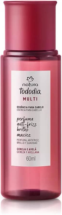 Natura Tododia Cereja e Avelã Essência para Cabelos Pefume para Cabelos 60 ml